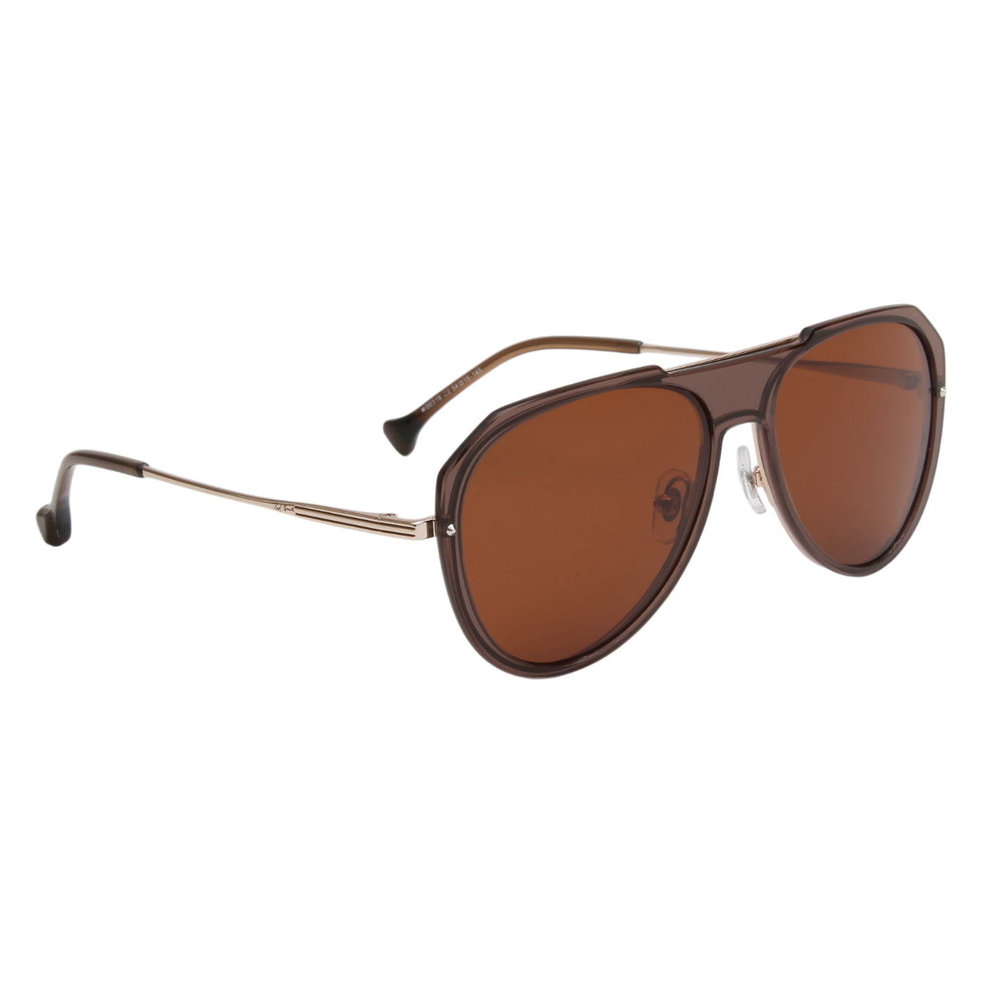 DITTA UNISEX AVIATOR METAL WITH TR90 SUNGLASSES WITH POLARIZED LENS BY TED SMITH (IN 8 COLORS)