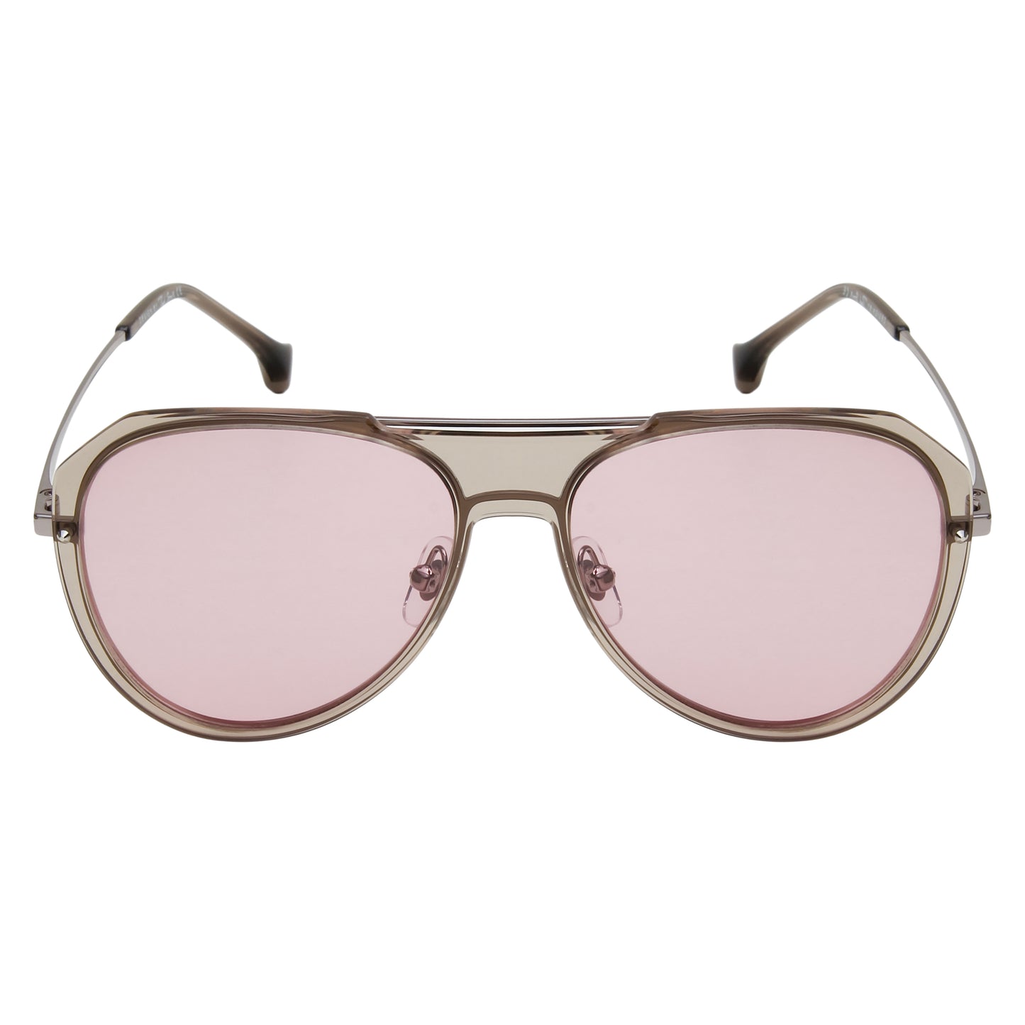 DITTA UNISEX AVIATOR METAL WITH TR90 SUNGLASSES WITH POLARIZED LENS BY TED SMITH (IN 8 COLORS)