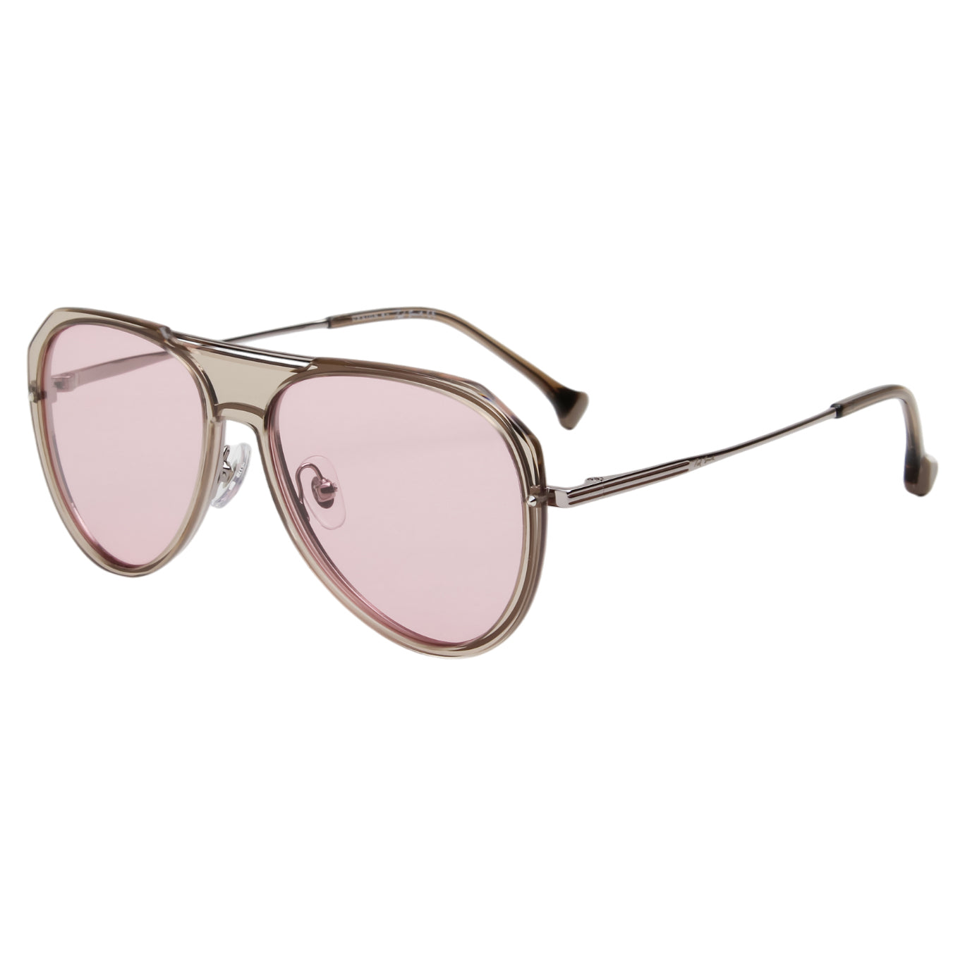 DITTA UNISEX AVIATOR METAL WITH TR90 SUNGLASSES WITH POLARIZED LENS BY TED SMITH (IN 8 COLORS)