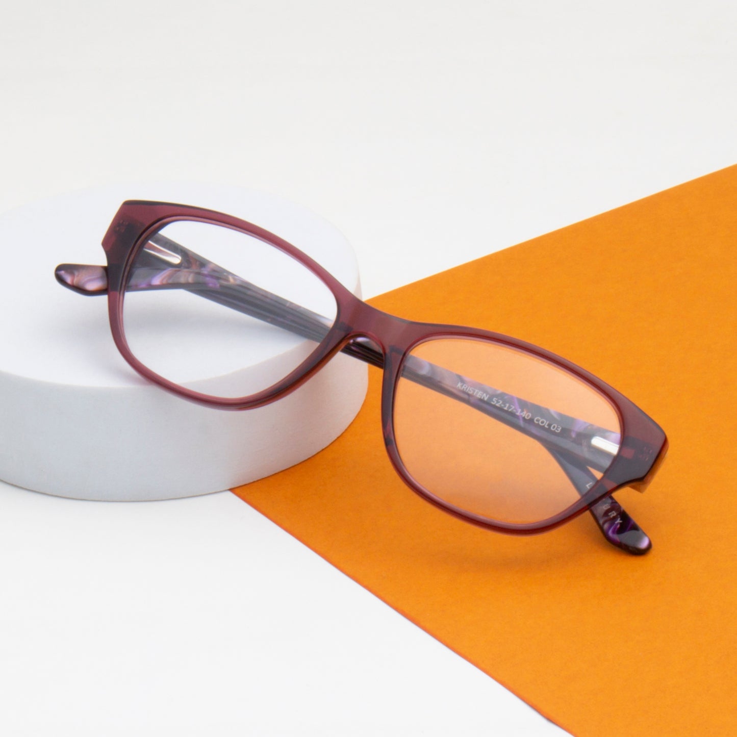 KRISTEN WOMEN CAT EYE ACETATE COMPUTER GLASSES (IN 6 COLORS)