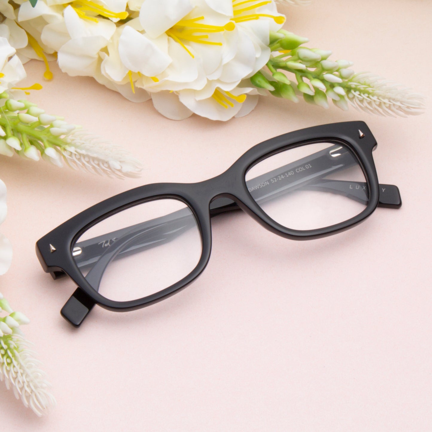 DAWSON UNISEX WAYFARER ACETATE COMPUTER GLASSES (IN 3 COLORS)