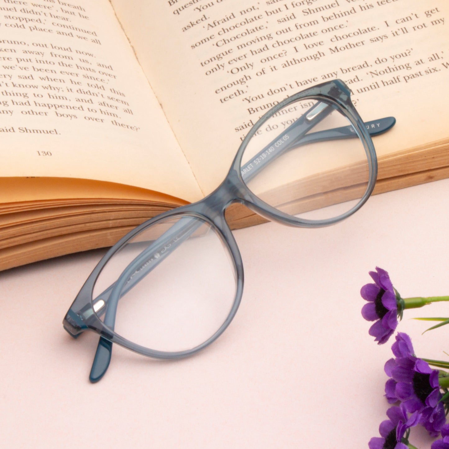 SCARLET WOMEN CAT EYE ACETATE COMPUTER GLASSES (IN 6 COLORS)