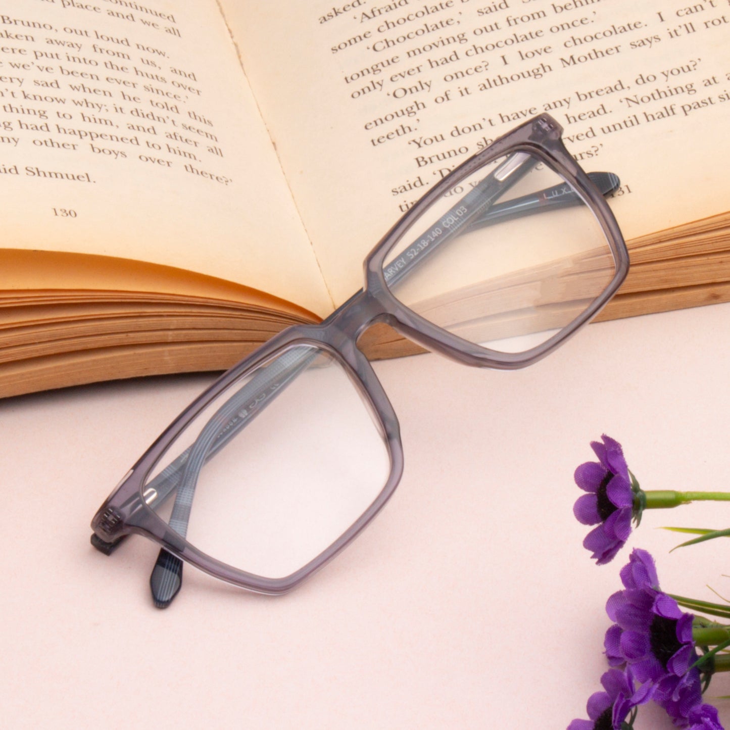 HARVEY UNISEX WAYFARER ACETATE COMPUTER GLASSES (IN 6 COLORS)