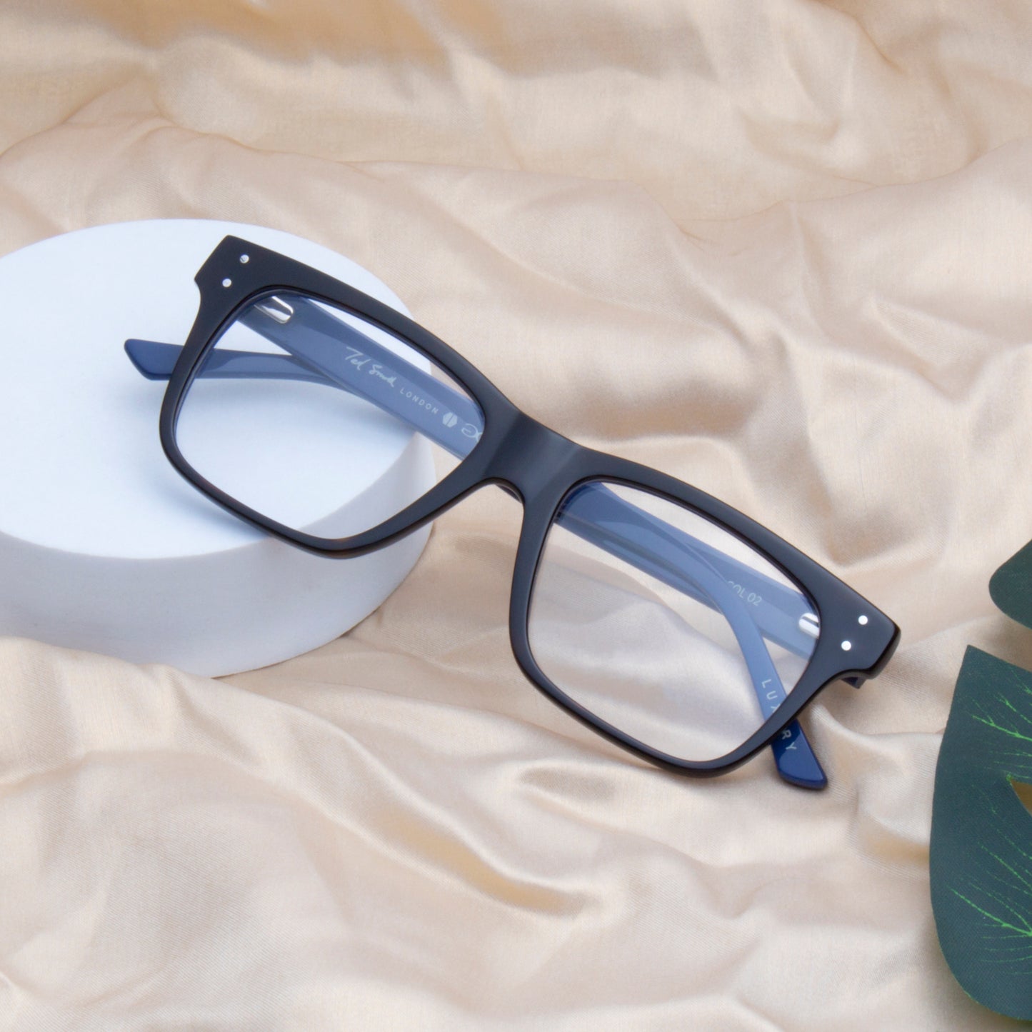 HESTON 1.0 UNISEX SQUARE ACETATE COMPUTER GLASSES (IN 5 COLORS)