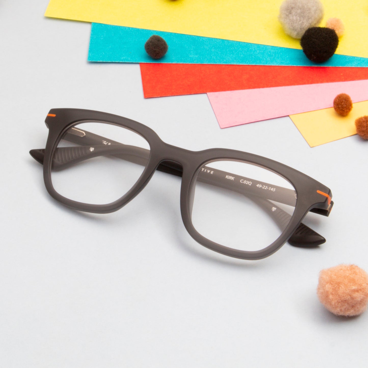 KIRK UNISEX SQUARE COMPUTER GLASSES (IN 6 COLORS)