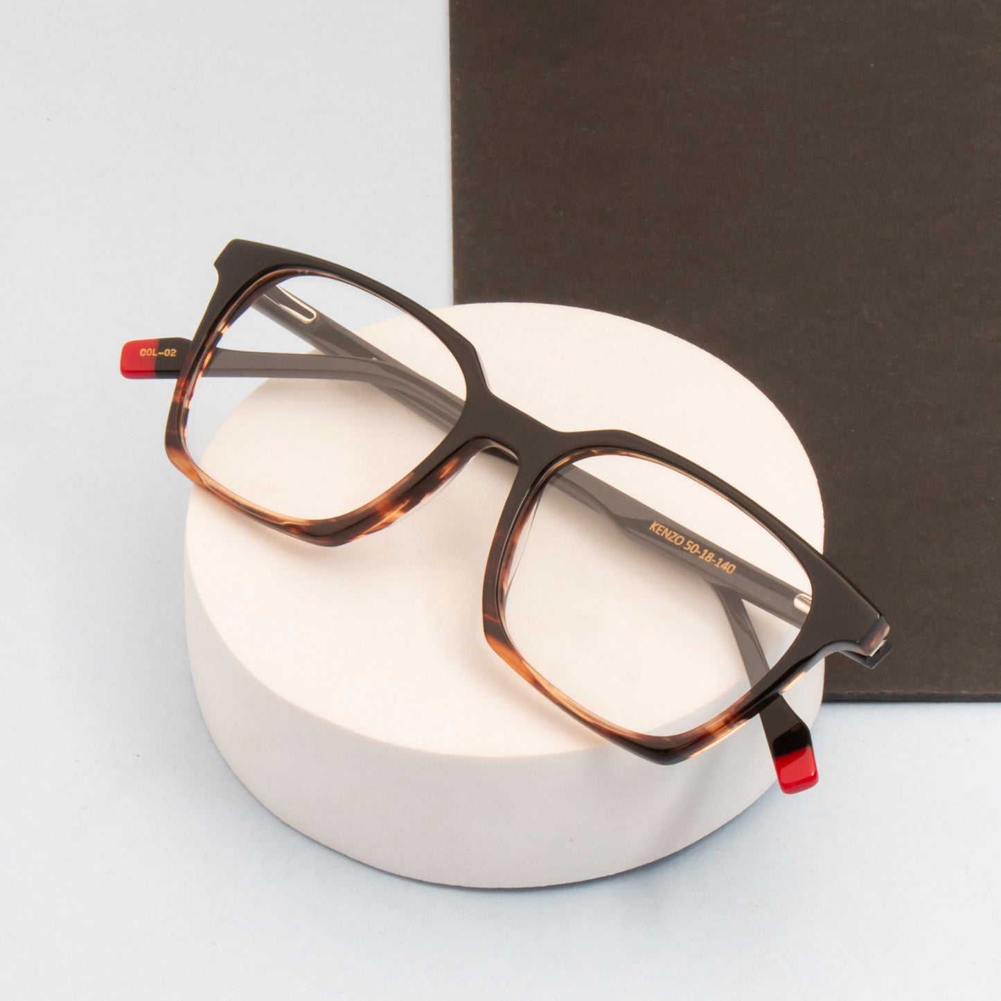 KENZO UNISEX SQUARE ACETATE COMPUTER GLASSES (IN 6 COLORS)