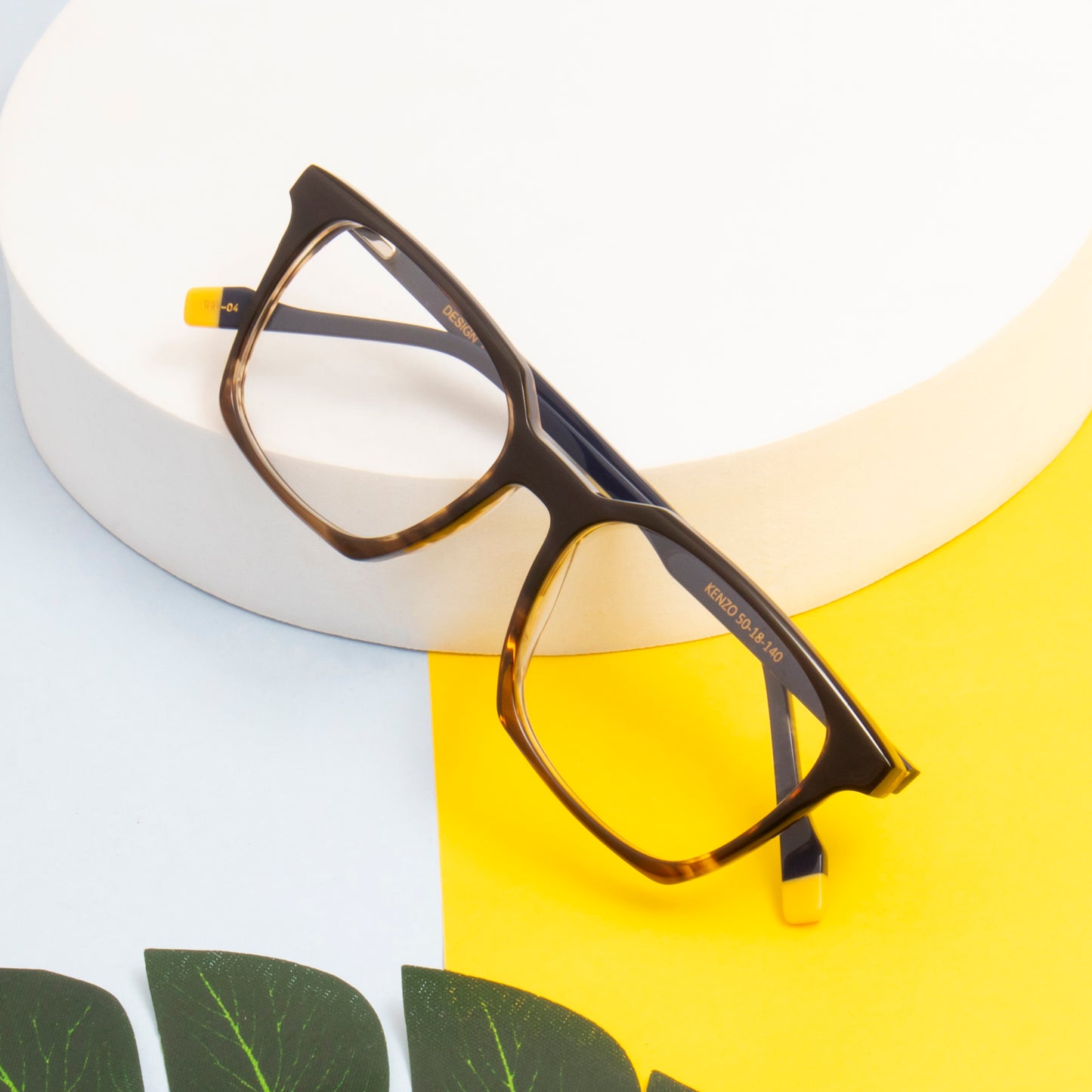KENZO UNISEX SQUARE ACETATE COMPUTER GLASSES (IN 6 COLORS)