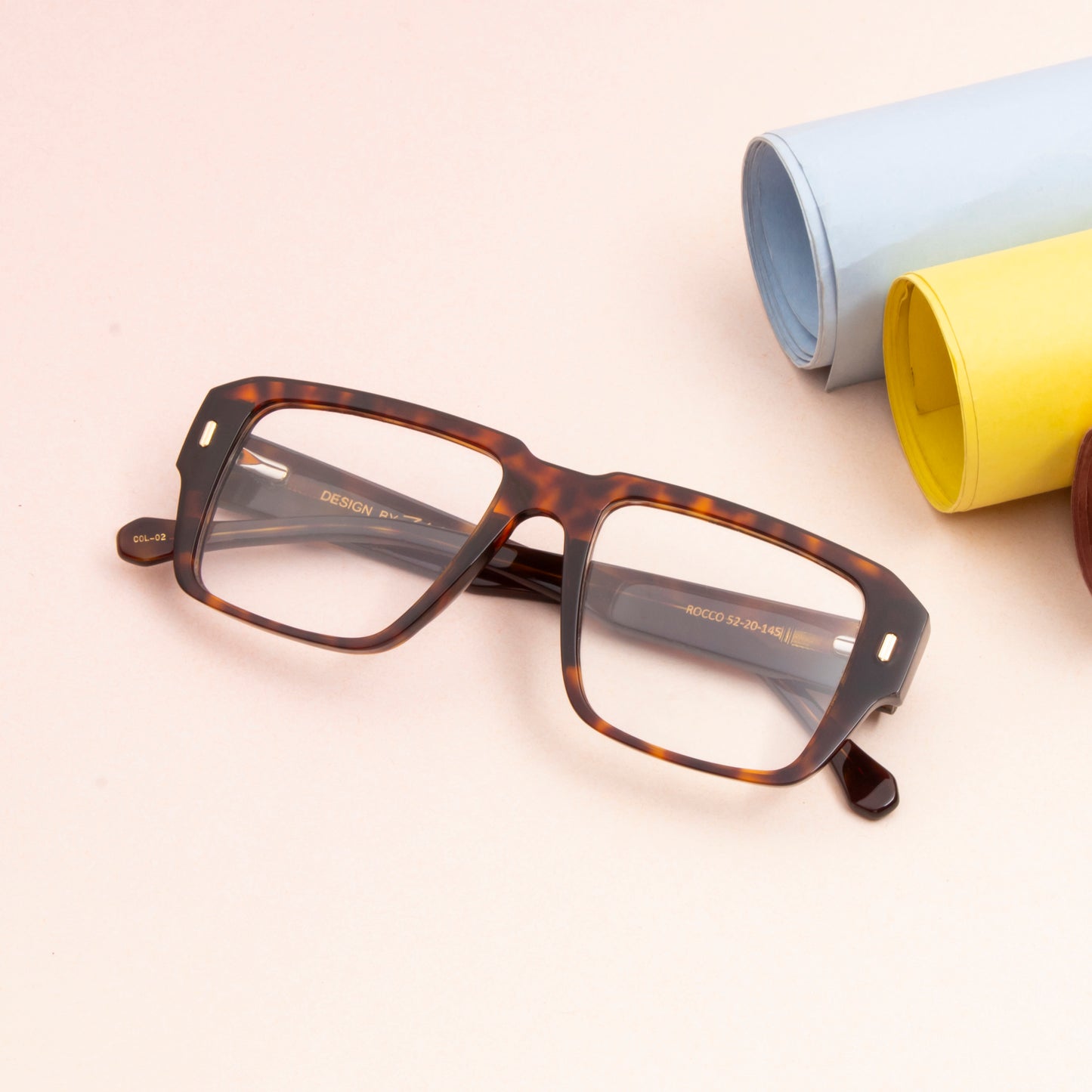ROCCO UNISEX AVIATOR ACETATE COMPUTER GLASSES (IN 6 COLORS)