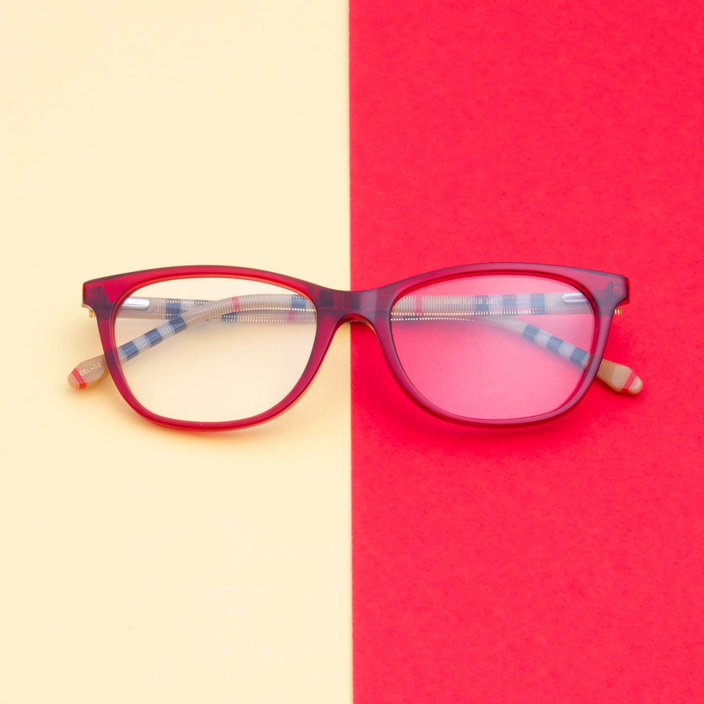 RUBY UNISEX CAT-EYE ACETATE COMPUTER GLASSES (IN 6 COLORS)
