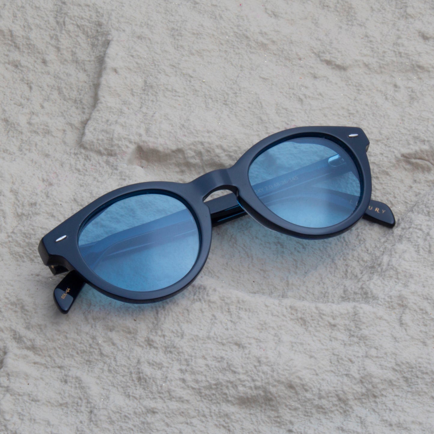 SUN-MONSKY 2.0 UNISEX ROUND ACETATE SUNGLASSES WITH POLARIZED LENS BY TED SMITH (IN 6 COLORS)
