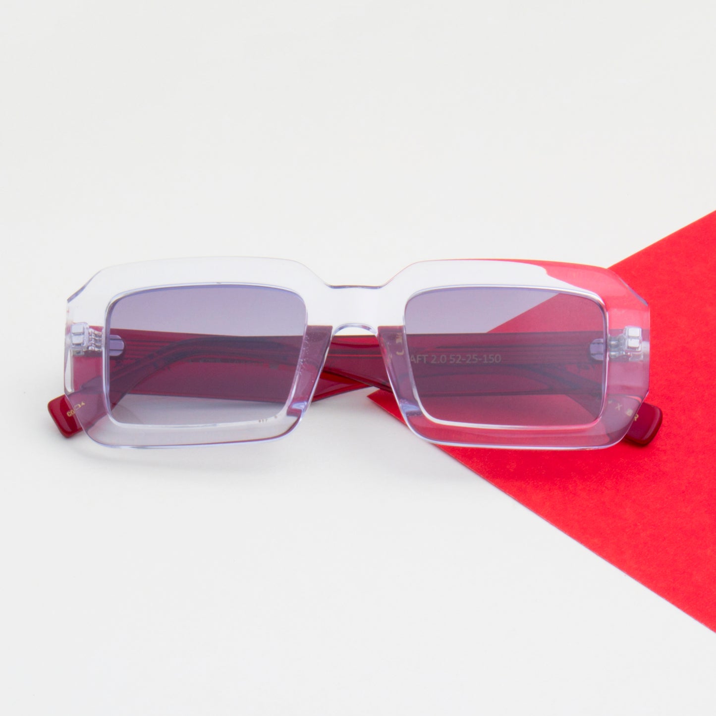 SUN-SHAFT 2.0 UNISEX SQUARE ACETATE SUNGLASSES WITH POLARIZED LENS BY TED SMITH (IN 6 COLORS)