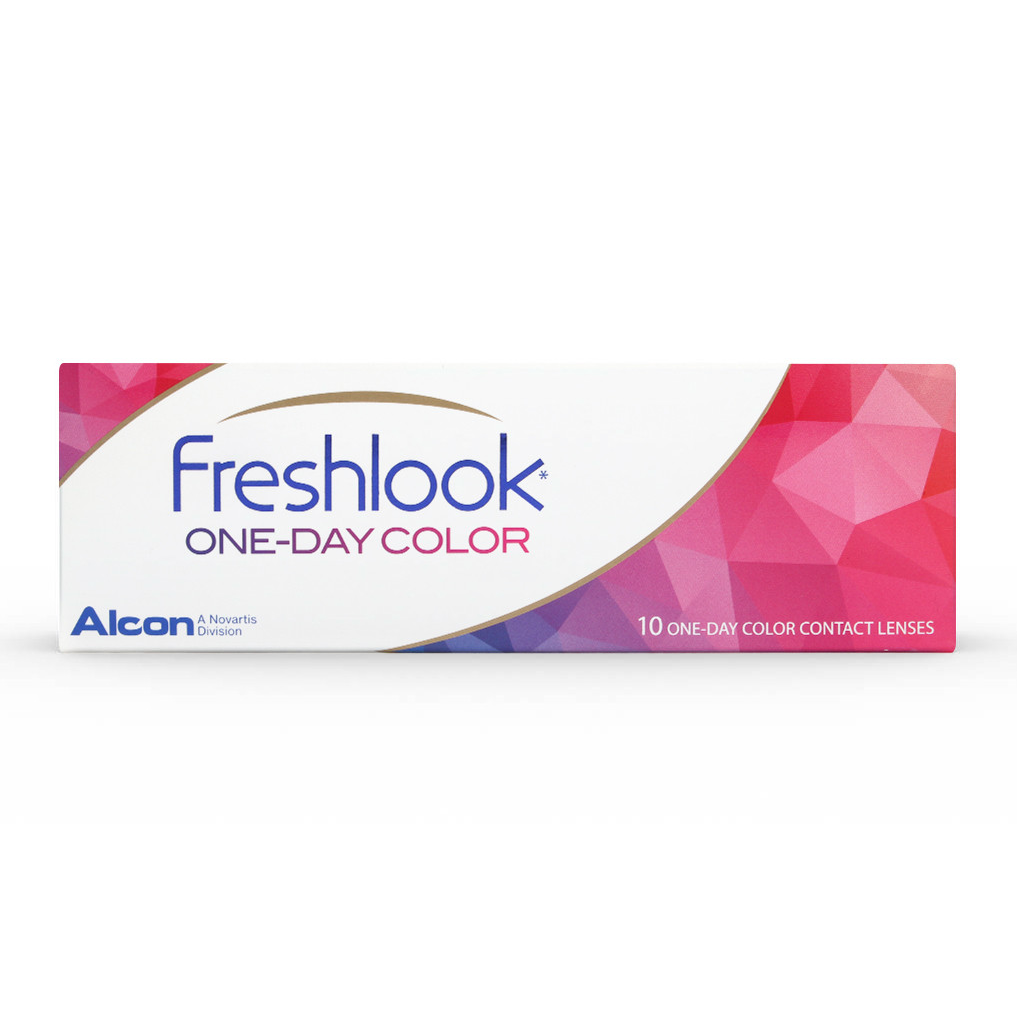 Freshlook One-Day Color Lenses 10 Lens Per Box 0 To -8 Power