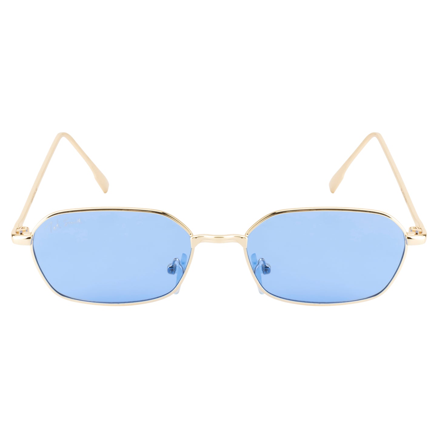 EYEZ UNISEX RECTANGLE METAL SUNGLASSES BY TED SMITH (IN 4 COLORS)