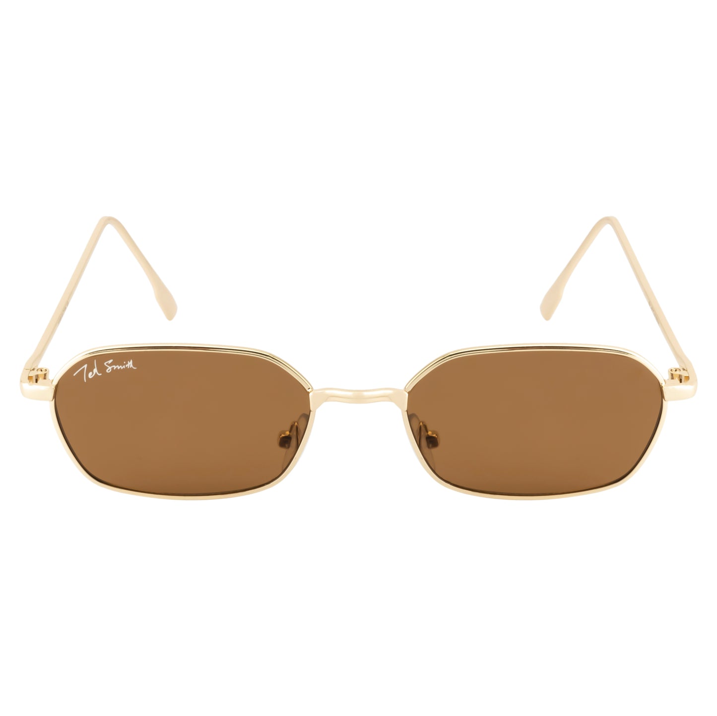 EYEZ UNISEX RECTANGLE METAL SUNGLASSES BY TED SMITH (IN 4 COLORS)