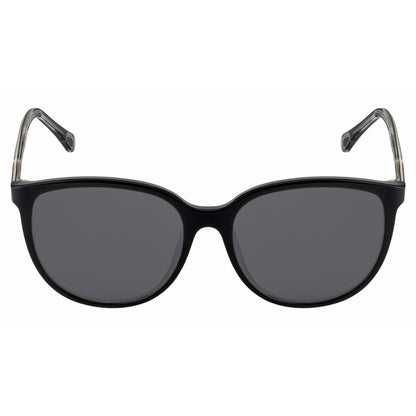 SUN-STACY UNISEX CAT-EYE ACETATE SUNGLASSES WITH POLARIZED LENS BY TED SMITH