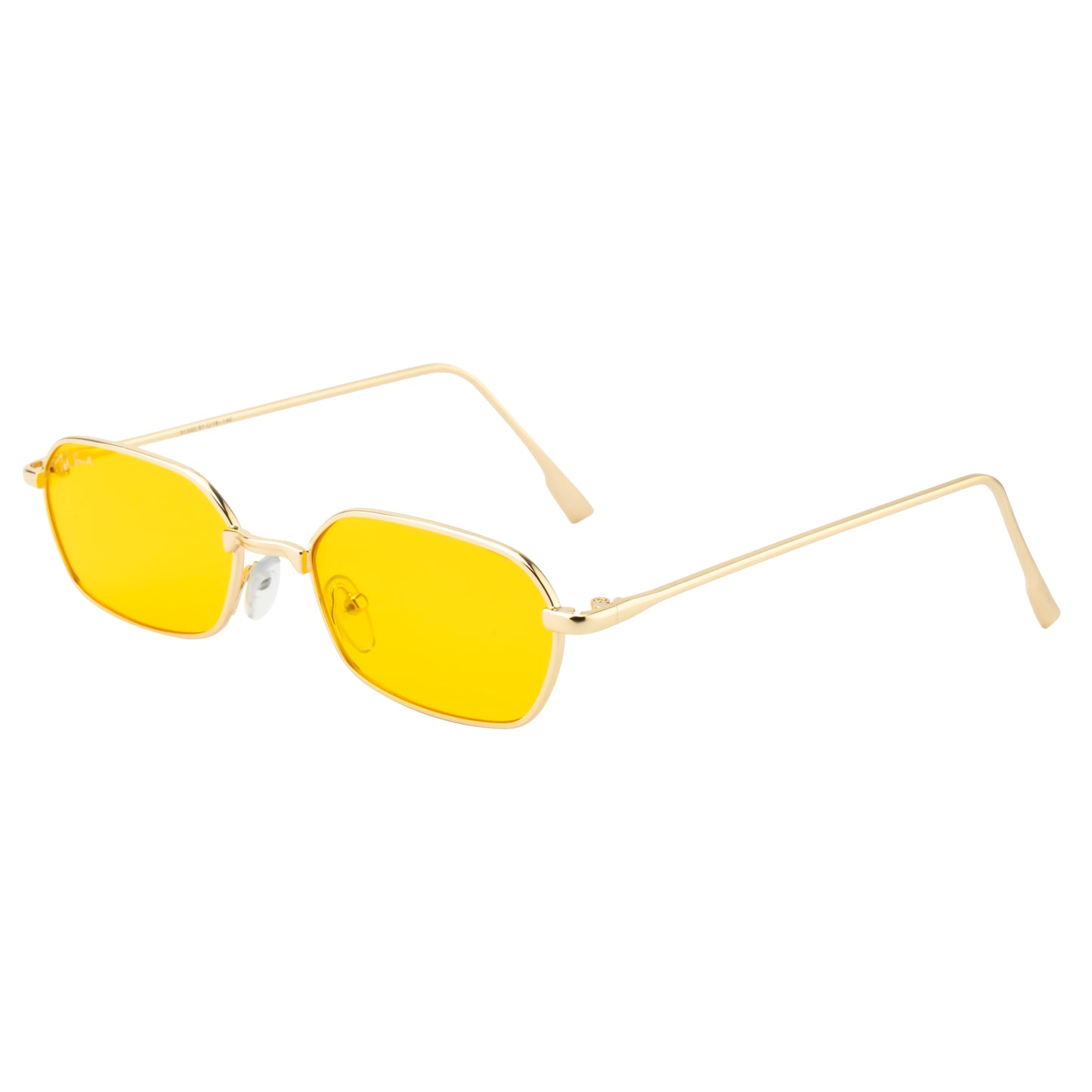 EYEZ UNISEX RECTANGLE METAL SUNGLASSES BY TED SMITH (IN 4 COLORS)