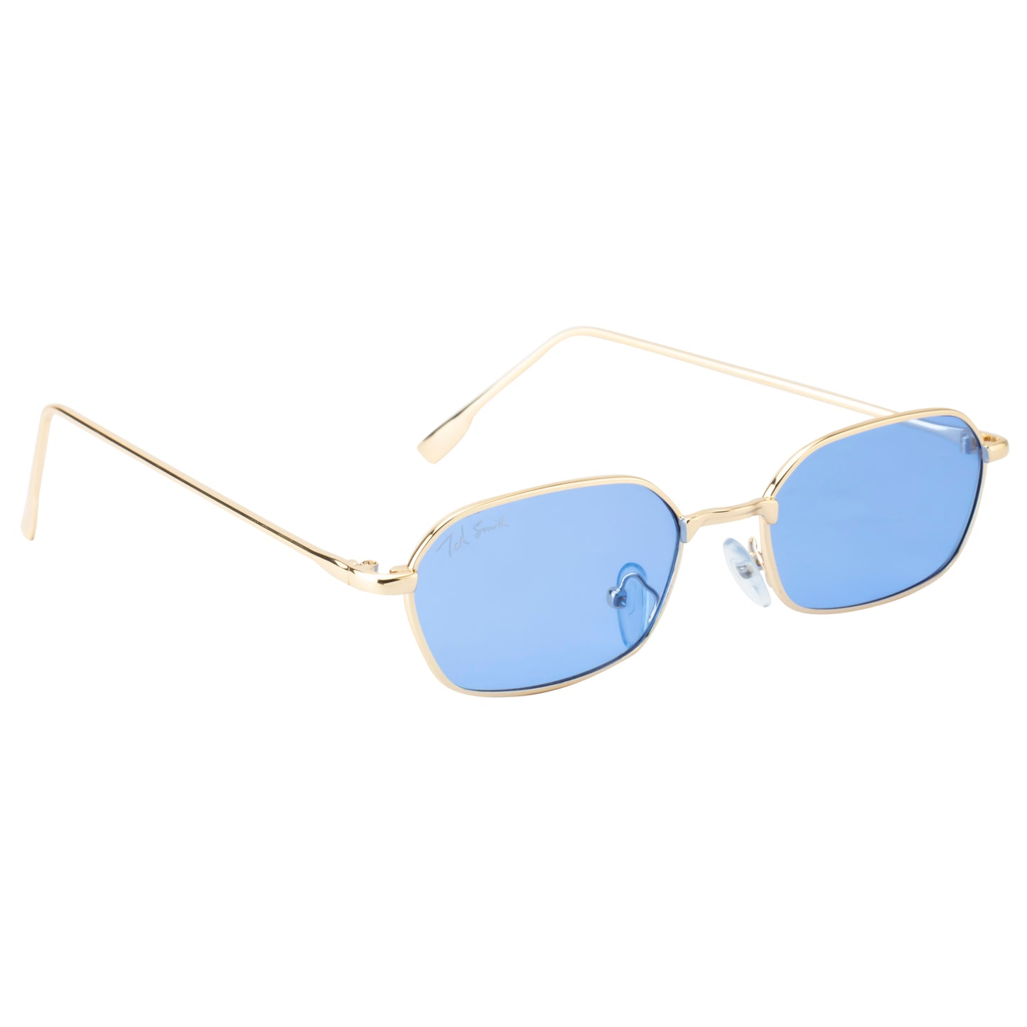 EYEZ UNISEX RECTANGLE METAL SUNGLASSES BY TED SMITH (IN 4 COLORS)
