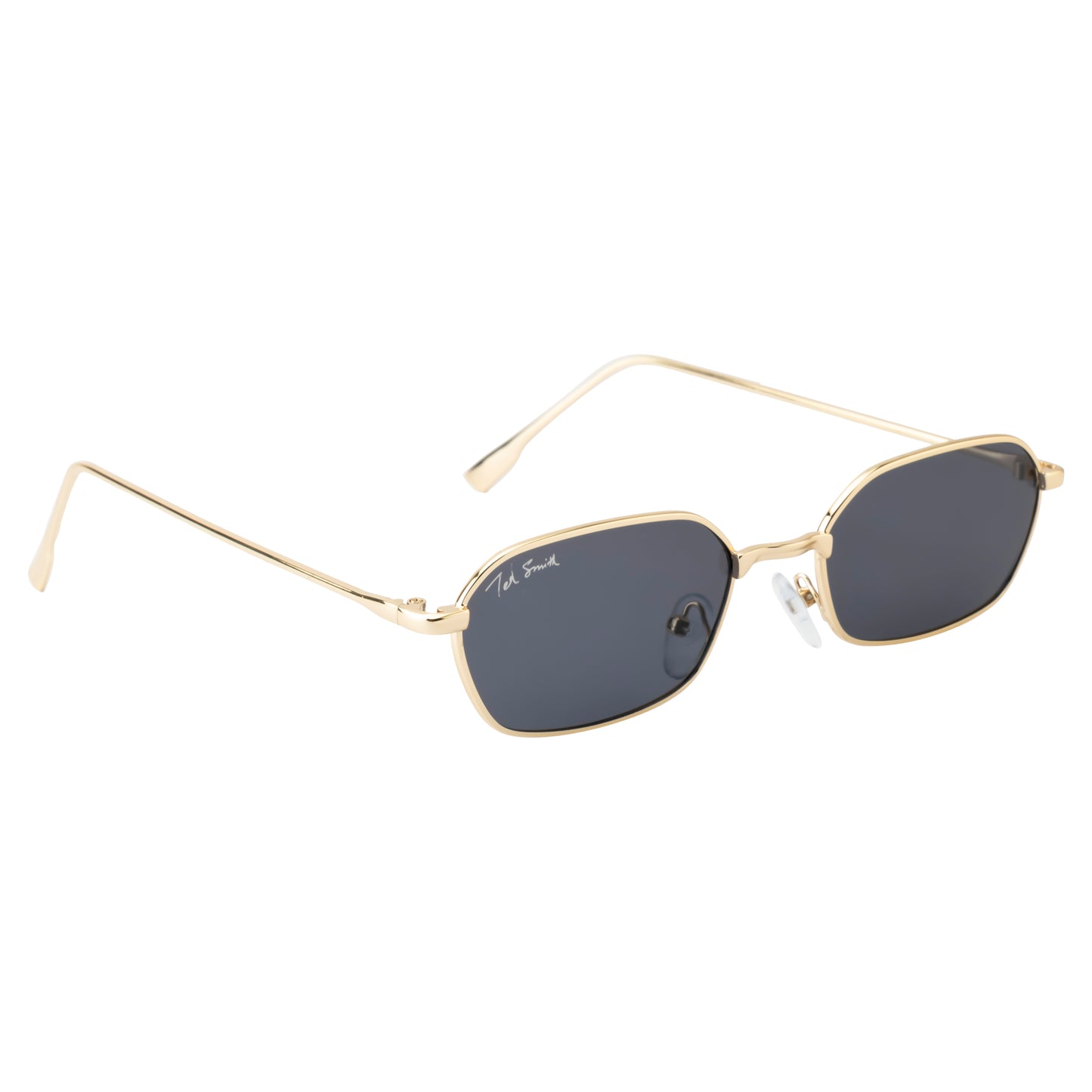 EYEZ UNISEX RECTANGLE METAL SUNGLASSES BY TED SMITH (IN 4 COLORS)