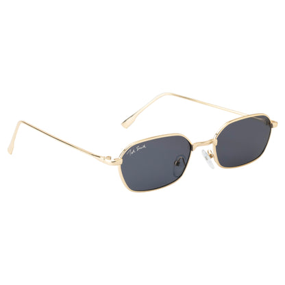 EYEZ UNISEX RECTANGLE METAL SUNGLASSES BY TED SMITH (IN 4 COLORS)