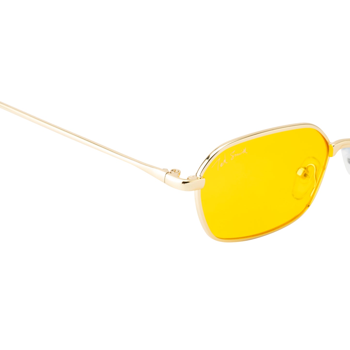 EYEZ UNISEX RECTANGLE METAL SUNGLASSES BY TED SMITH (IN 4 COLORS)