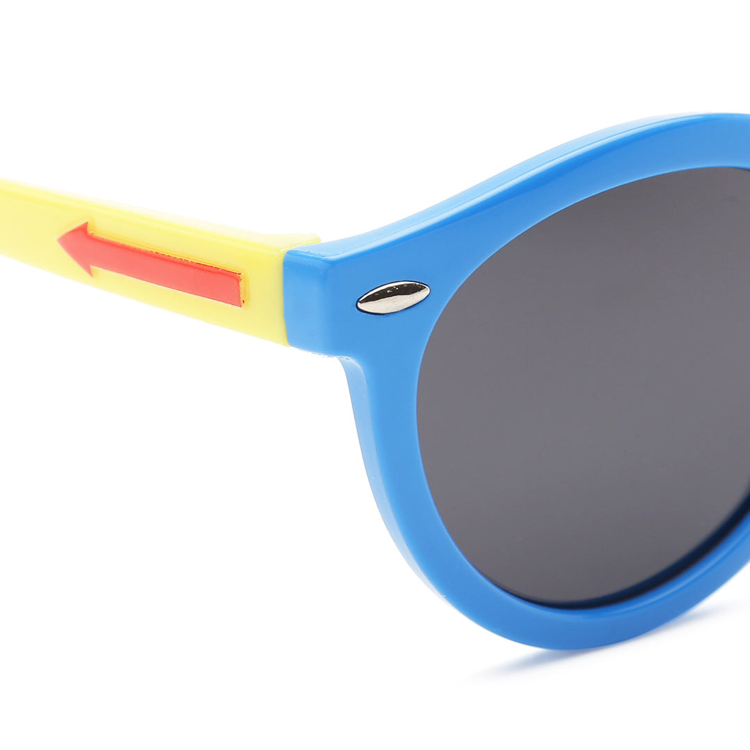 ENZO ROUND KIDS SUNGLASSES (IN 5 COLORS)