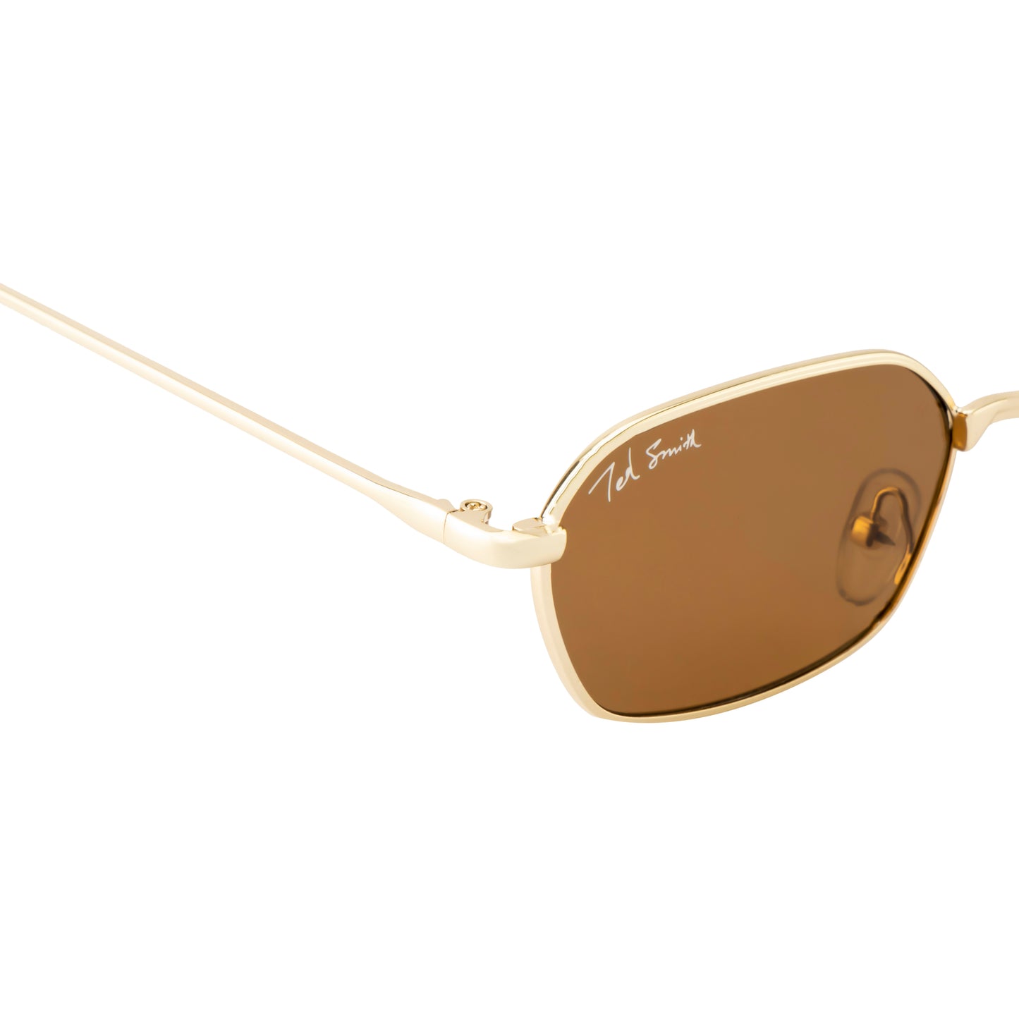 EYEZ UNISEX RECTANGLE METAL SUNGLASSES BY TED SMITH (IN 4 COLORS)