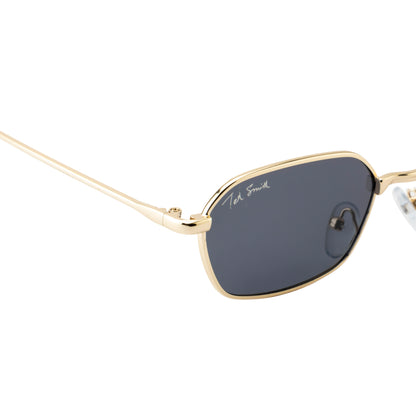 EYEZ UNISEX RECTANGLE METAL SUNGLASSES BY TED SMITH (IN 4 COLORS)