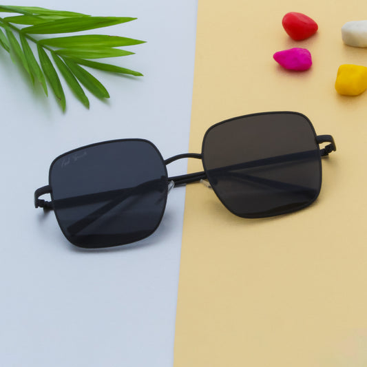 COSYBOX UNISEX SQUARE METAL SUNGLASSES BY TED SMITH (IN 4 COLORS)