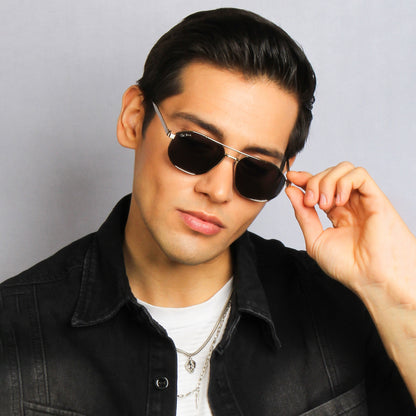 STRIKER | AVIATOR FULL RIM METAL SUNGLASSES (IN 7 COLOURS)