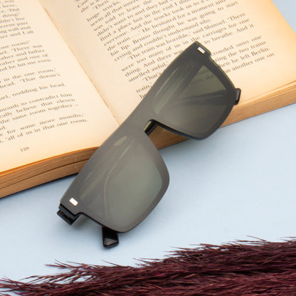 CLP-JADEN UNISEX SQUARE ACETATE CLIPON SUNGLASSES WITH POLARIZED LENS BY TED SMITH (IN 4 COLORS)