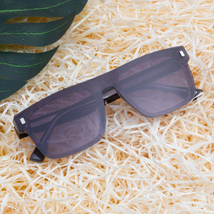 CLP-JADEN UNISEX SQUARE ACETATE CLIPON SUNGLASSES WITH POLARIZED LENS BY TED SMITH (IN 4 COLORS)