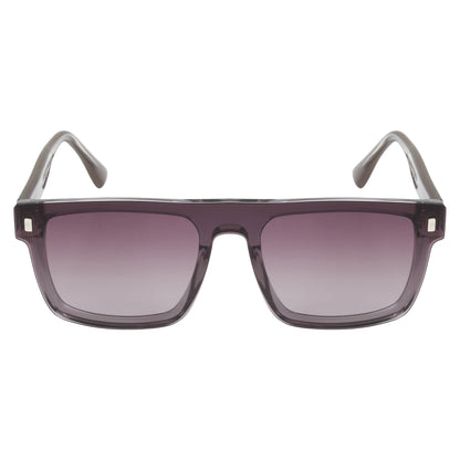 CLP-JADEN UNISEX SQUARE ACETATE CLIPON SUNGLASSES WITH POLARIZED LENS BY TED SMITH (IN 4 COLORS)