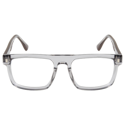 CLP-JADEN UNISEX SQUARE ACETATE CLIPON SUNGLASSES WITH POLARIZED LENS BY TED SMITH (IN 4 COLORS)