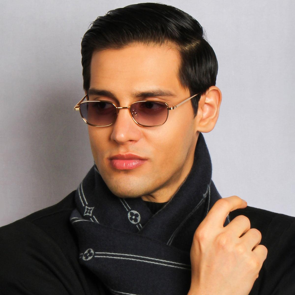 DAKOTA | RECTANGLE FULL RIM METAL SUNGLASSES (IN 4 COLOURS)