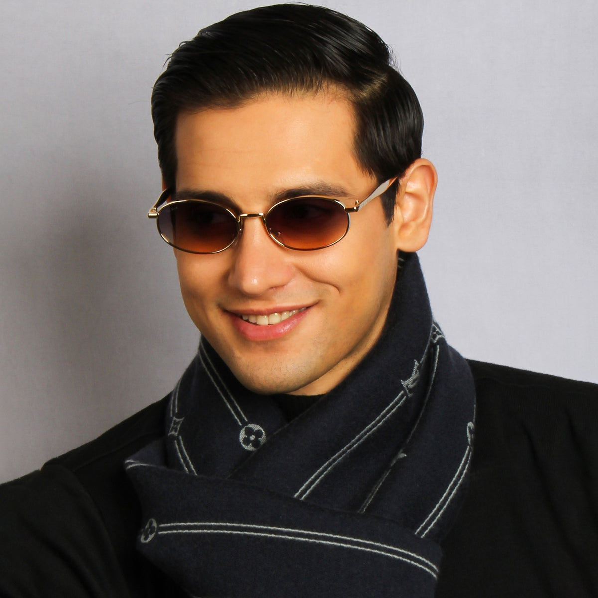 NOVA | OVAL FULL RIM METAL SUNGLASSES (IN 6 COLOURS)