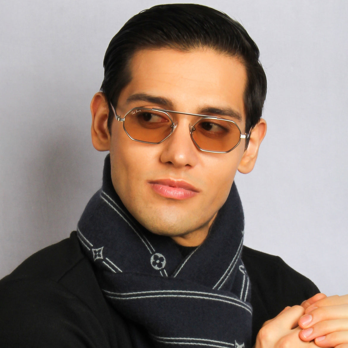 COSMOS | OCTAGON FULL RIM METAL SUNGLASSES (IN 4 COLOURS)