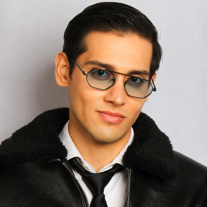 COSMOS | OCTAGON FULL RIM METAL SUNGLASSES (IN 4 COLOURS)