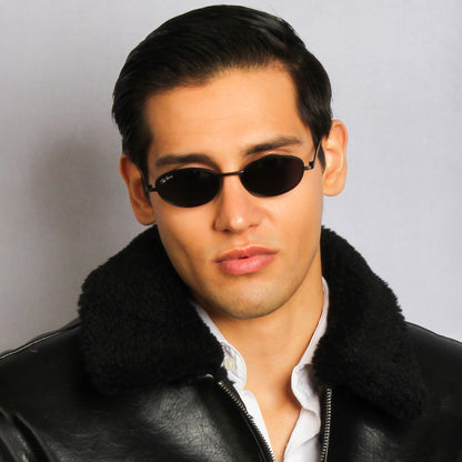 BLUNT | OVAL FULL RIM METAL SUNGLASSES (IN 4 COLOURS)