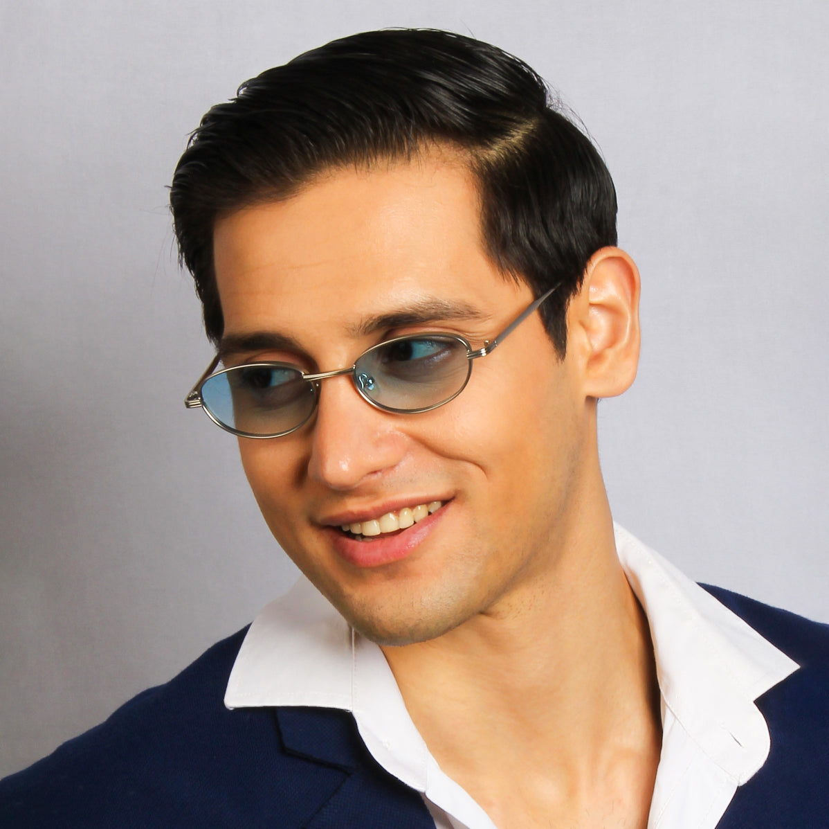 BLUNT | OVAL FULL RIM METAL SUNGLASSES (IN 4 COLOURS)