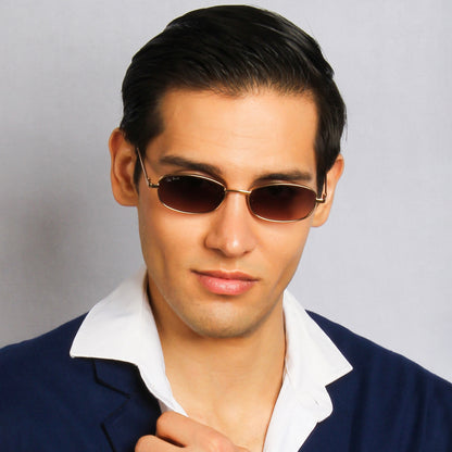EYEZ 2.0 | OVAL FULL RIM METAL SUNGLASSES (IN 5 COLOURS)