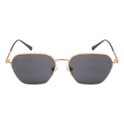ACHLYS UNISEX SQUARE METAL SUNGLASSES BY TED SMITH (IN 2 COLORS)