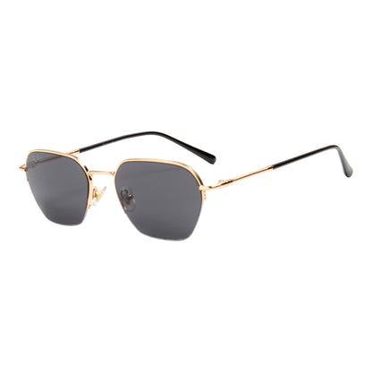 ACHLYS UNISEX SQUARE METAL SUNGLASSES BY TED SMITH (IN 2 COLORS)