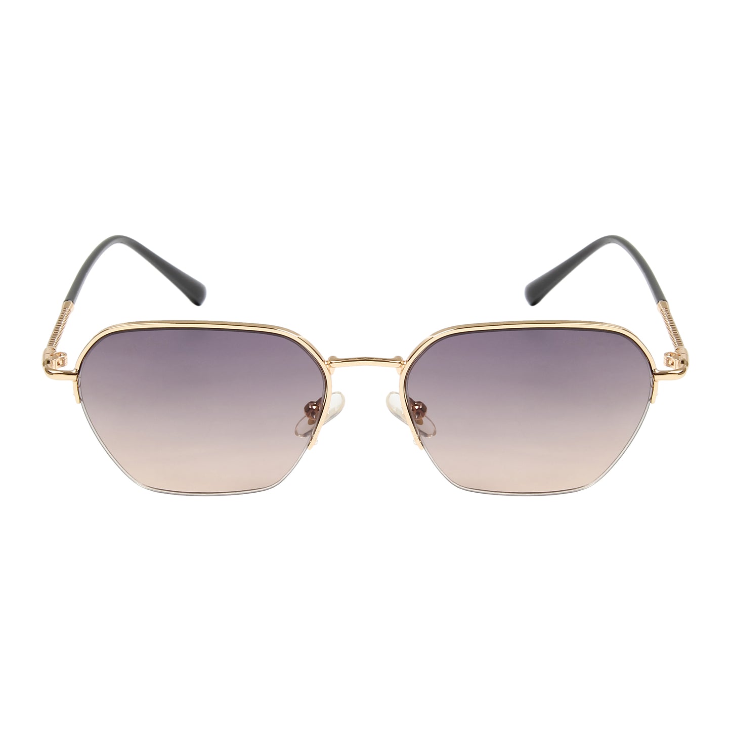 ACHLYS UNISEX SQUARE METAL SUNGLASSES BY TED SMITH (IN 2 COLORS)