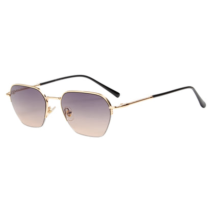 ACHLYS UNISEX SQUARE METAL SUNGLASSES BY TED SMITH (IN 2 COLORS)