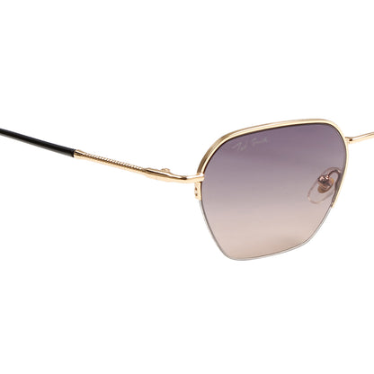 ACHLYS UNISEX SQUARE METAL SUNGLASSES BY TED SMITH (IN 2 COLORS)