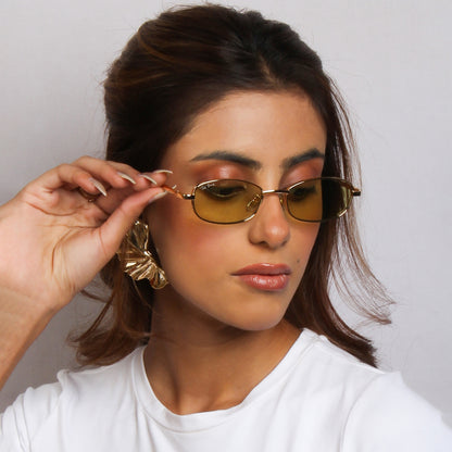 EYEZ 2.0 | OVAL FULL RIM METAL SUNGLASSES (IN 5 COLOURS)