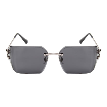 CAELAN UNISEX RECTANGLE METAL SUNGLASSES BY TED SMITH (IN 4 COLORS)