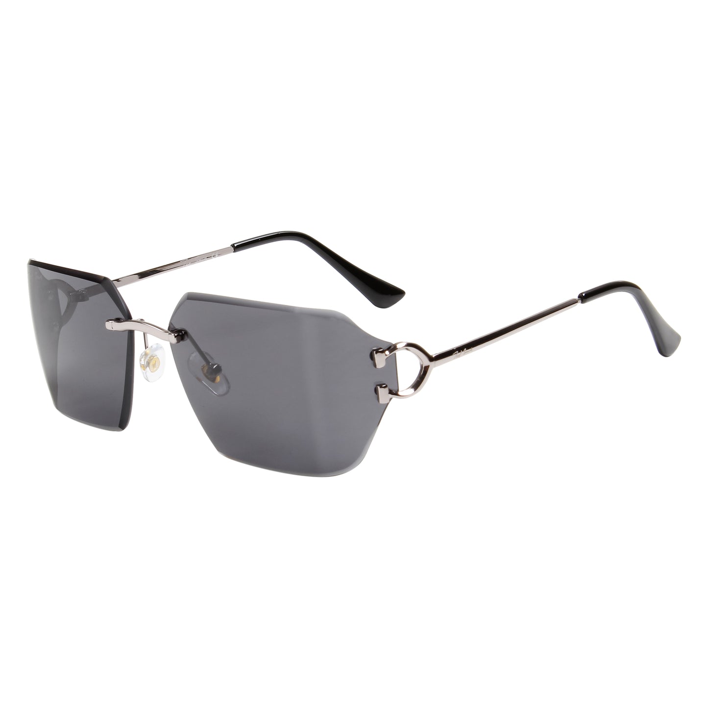 CAELAN UNISEX RECTANGLE METAL SUNGLASSES BY TED SMITH (IN 4 COLORS)
