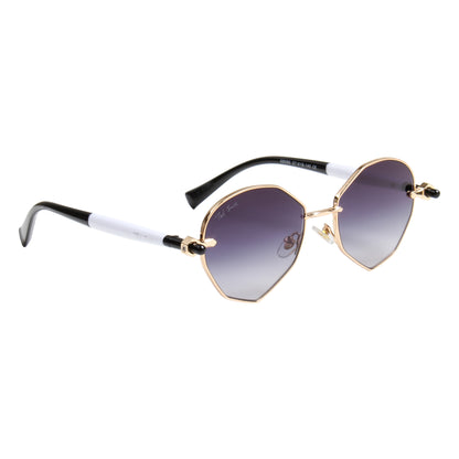 MELANIE UNISEX OVAL METAL SUNGLASSES BY TED SMITH (IN 4 COLORS)