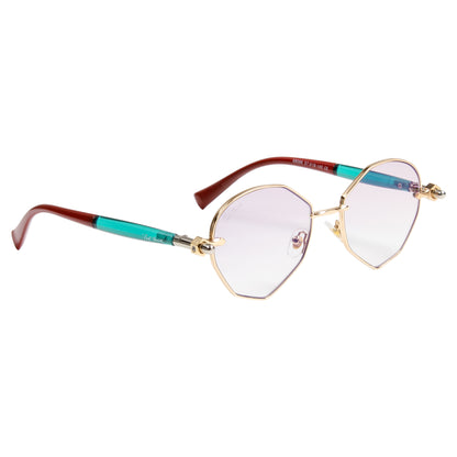 MELANIE UNISEX OVAL METAL SUNGLASSES BY TED SMITH (IN 4 COLORS)